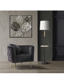 Poltrona bucarest nero cm 76x74x71