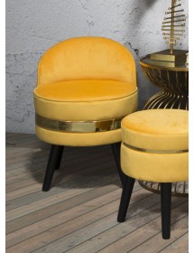Sedia mini paris arancione cm 45x62
