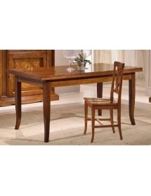 MOBILI 2G - SET 2 SEDIE A LIRA IN LEGNO SEDUTA LEGNO FINITURA BASSANO vista laterale