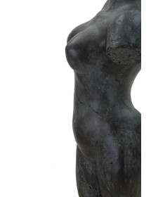 Scultura museum woman cm 19x17x50