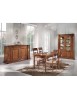 MOBILI 2G -  Soggiorno Classico Completo Legno intarsio Bassano vista frontale