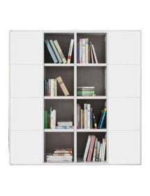 2 ante moderne in frassino bianco 41x41
