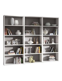 2 ante moderne in frassino bianco 41x41