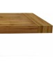 MOBILI 2G - TAVOLO CON 2 ALLUNGHE, FINITURA ROVERE NODATO (1616) vista frontale