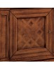 MOBILI 2G - Credenza classica 2 porte 3 cassetti legno bassano intarsio 215X56x117 vista frontale intarsio