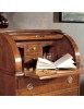 MOBILI 2G - Bureau classico 9 cassetti in legno bassano 56X41x120 vista frontale aperto