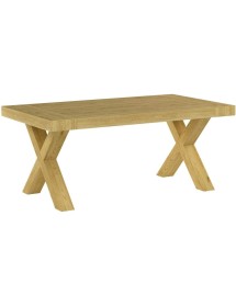 TAVOLO RETTANGOLARE ALLUNGABILE ROVERE CONSUMATO 180X100 H.77 (654)