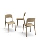 MOBILI 2G - Set 4 Sedie Design Moderne Polipropilene 40x40x79 vista frontale