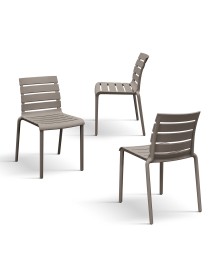 MOBILI 2G - Set 6 Sedie Design Moderne Polipropilene 43x51,5x78,5 vista frontale