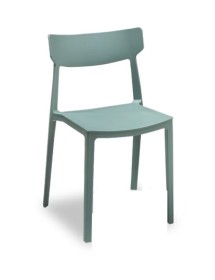 MOBILI 2G - Set 4 Sedie Design Moderne Polipropilene 51,5x48x78,5 vista frontale