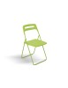 MOBILI 2G - Set 6 Sedie pieghevoli Design Moderne Polipropilene 43x40x78 vista frontale