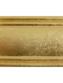 MOBILI 2G - Armadio classico 2 porte Legno bianco argento oro 163x68x210 frontale oro