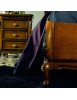 MOBILI 2G - Letto matrimoniale in Legno Classico veneziano 175x215 VISTA PEDATA