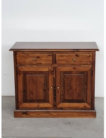 Madia credenza 2 porte massello pino rustica 105X42X85