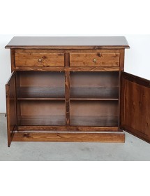 Madia credenza 2 porte massello pino rustica 105X42X85