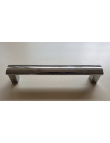 MOBILI 2G - Credenza shabby 2 ante Legno Bianco opaco 117X46X96 vista dritta