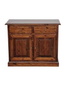 Madia credenza 2 porte massello pino rustica 105X42X85