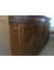 MOBILI 2G - MADIA CREDENZA 2 PORTE IN LEGNO ARTE POVERA TINTA BASSANO L.213 P.55 H.115