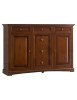 MOBILI 2G - CREDENZONE IN LEGNO 2 PORTE 6 CASSETTI MISURA L.170 P.46 H.116 VISTA FRONTALE