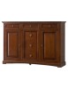 MOBILI 2G - CREDENZONE IN LEGNO 2 PORTE 6 CASSETTI MISURA L.170 P.46 H.116 VISTA FRONTALE