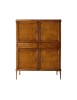 MOBILI 2G - MADIA CREDENZA CLASSICA IN LEGNO 4 PORTE 2 CASSETTI FINITURA BASSANO L.100 P.43 H.130