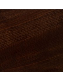 MOBILI 2G - Cassettiera arte povera 7 cassetti in legno tinta noce scuro 60x47X115 vista frontale colore