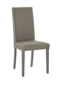 MOBILI 2G - Soggiorno classico legno shabby chic bianco opaco vista frontale