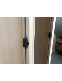 MOBILI 2G - Armadio 4 porte classico barocco Legno grezzo 225x73x230 vista frontale