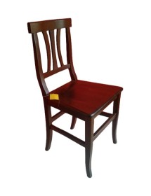 MOBILI 2G - Soggiorno sala legno arte povera tinta noce vista frontale