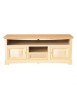 MOBILI 2G - Porta tv 2 porte 1 cassetto legno grezzo 170x46x69 vista frontale