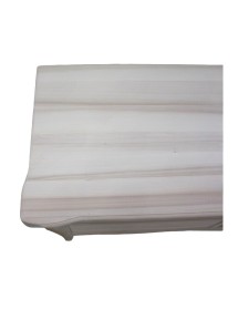 MOBILI 2G - PORTA TV  CLASSICO IN LEGNO BOMBATO 4 CASSETTI GREZZO L.182 P.50 H.61