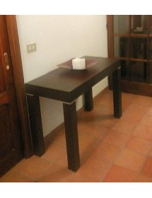 CONSOLLE MODERNA LEGNO WENGE' ALLUNGABILE 110X50X75 (673)