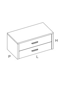 Armadio classico 2 porte cappello dritto legno abete 140x67x218
