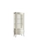 VETRINA IN LEGNO 1 CASSETTO 1 PORTA GREZZO L.88 P.46 H.205 (5006)