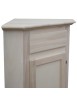 MOBILI 2G - ANGOLARE IN LEGNO CLASSICO 1 PORTA 1 CASSETTO GREZZO L.54 X 54 H.130 vista frontale