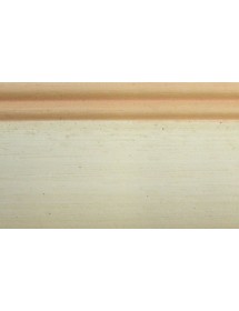 MOBILI 2G - ARMADIO IN LEGNO SHABBY BIANCO CON DECORI ROSA 122X60X200 (1320) vista frontale