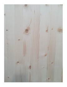 MOBILI 2G -  Comodino 3 cassetti legno shabby bianco spazzolato 50x38x66 (2215) VISTA FRONTALE