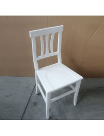 MOBILI 2G - Set tavolo rettangolare bianco 100x70 120x80 140x80 160x85 allungabile con 4/6 sedie legno seduta legno