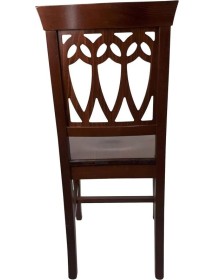 MOBILI 2G - Set tavolo fratino 160X85 180x85 180x100 arte povera allungabile con 6 sedie legno seduta legno vista frontale