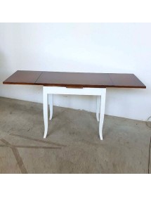 MOBILI 2G - Tavolo allungabile legno bicolore 100x70 120x80 140x80 160x85