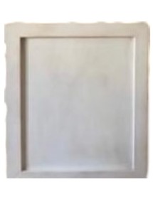 MOBILI 2G -  Scarpiera 4 ante ribalta shabby legno bianco anticato 79X30X170 (201281) vista frontale