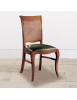 MOBILI 2G - Sedia classica imbottita paglia di vienna legno bassano 50x57x94 vista frontale
