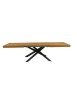 MOBILI 2G - TAVOLO  BIG TABLE IMPIALLACCIATO LEGNO ROVERE NODATO  L.160 P.90 H.78 (APERTO260CM)