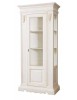 MOBILI 2G - Vetrina 1 porta legno shabby vari colori 95X47X210 (1235FB) VISTA FRONTALE