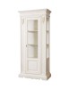 MOBILI 2G - Vetrina 1 porta legno shabby vari colori 95X47X210 (1235FB) VISTA FRONTALE