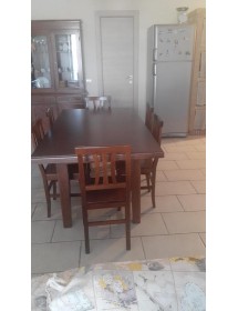 Tavolo rettangolare allungabile in legno l.180 p.100 h.78 (67)