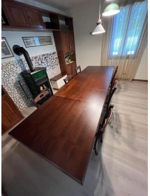 Tavolo rettangolare allungabile in legno l.180 p.100 h.78 (67)