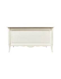 MOBILI 2G - Cassapanca legno shabby vari colori 100X50x61 (1251) vista frontale