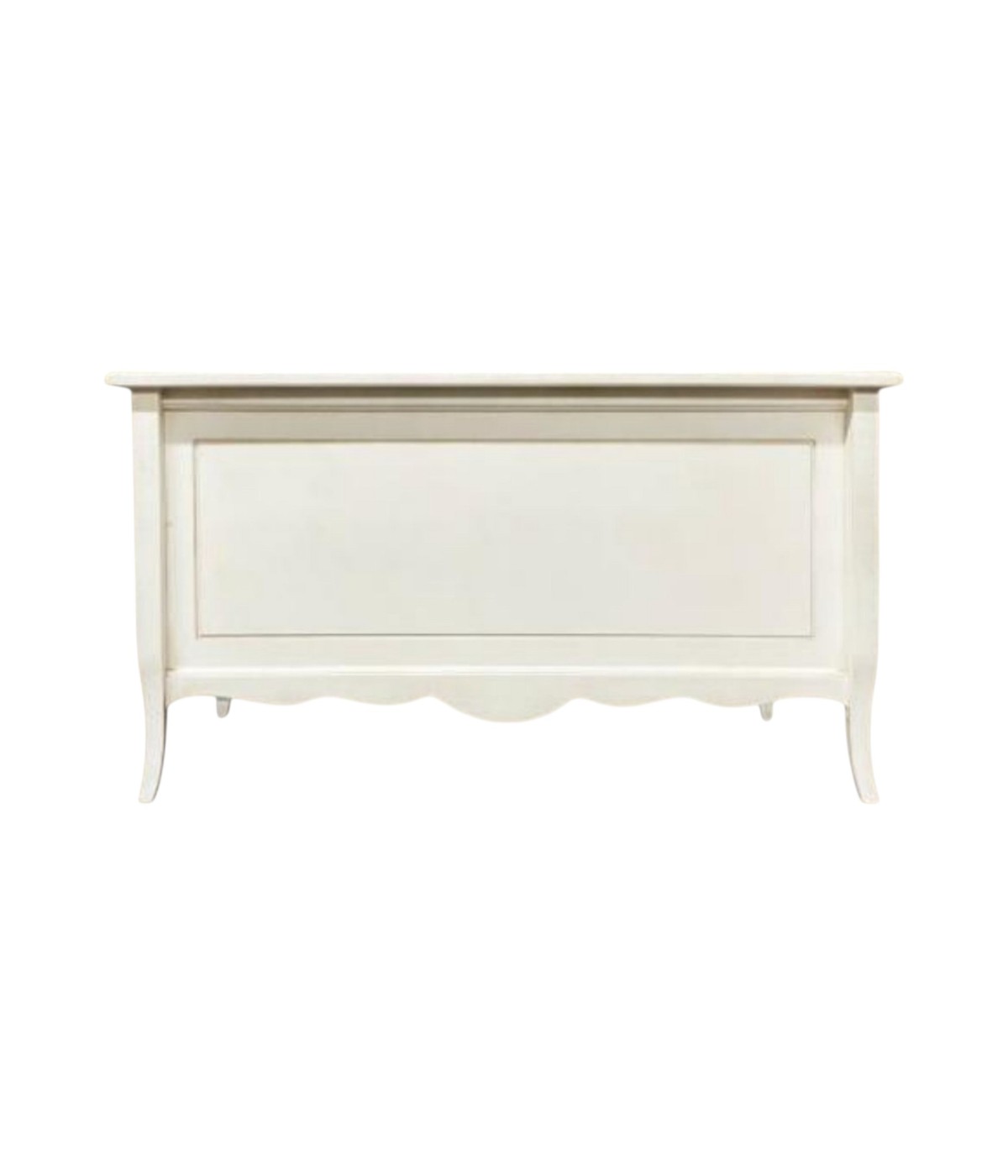 MOBILI 2G - Cassapanca legno shabby vari colori 100X50x61 (1251) vista frontale