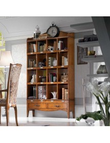 LIBRERIA DIRETTORIO 16 VANI IN LEGNO BASSANO 122X31X219